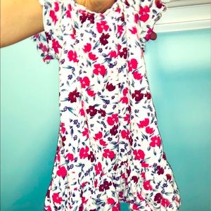 Summer toddler dress ruffle off shoulders